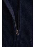 Темно-синий кардиган на молнии Coccodrillo - фото 4