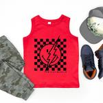 Smileyworld клетчатый молния потертая молодежная майка The Juniper Shop - фото 3