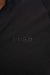 Хлопковая толстовка для отдыха Hugo, черный - фото 6