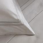 Пододеяльник Frette Doppio Ajour из сатина 265x230, серый - фото 3