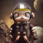 Space Molly Mega Collection 10 Toffee POP MART - фото 2