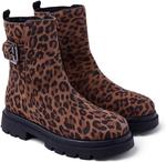 Ботинки GIOSEPPO Women's Glam Oxford Boot, Leopard - фото