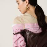 Платье из наппы MIU MIU, сиенна - фото 4