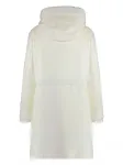 Однобортное пальто с капюшоном Moorer, белый - фото 2