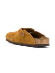 Сандалии-клоги Birkenstock Boston Soft Footbed Suede Leather, светло-коричневый - фото 4