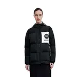 Пуховик унисекс черный Adidas Neo, черный - фото 4