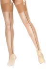 Колготки MissO Straps Strümpfe, бежевый - фото
