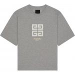 Футболка с вышивкой 4G Givenchy, серый - фото 3