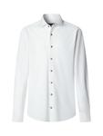 Рубашка Slim Fit на пуговицах Hackett London, White - фото