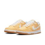 Кроссовки dunk low 'yellow gingham' Nike, серый - фото 4