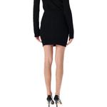 Юбка на пуговицах BALMAIN, черный - фото 3