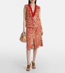 Лорена 100 сандалии-шлепанцы из замши Paris Texas, Cognac - фото 3