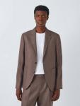 Куртка Newton Linen Relaxed Fit John Lewis, Brown - фото