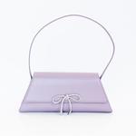 Наклонный клапан на плечевой сумке с бантом Bcbgeneration, сиреневый - фото