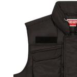 Жилет мужской Kenzo Logo-patch, черный - фото 6