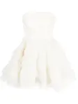 Платье мини без бретелей Ana Radu, белый - фото