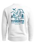Толстовка Neverless Yosemite Park, белый - фото 3