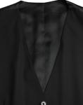 Черный шерстяной формальный жилет жилет Dolce & Gabbana - фото 6