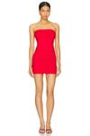 Платье мини би Superdown, красный - фото