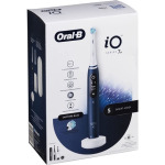 Электрическая зубная щетка Oral-B Io Series 7. 2 зубные щетки. 5 режимов чистки зубов. Магнитная технология. Дисплей и дорожный футляр. Дизайн: Brown Sapphire Blue., Oral B - фото