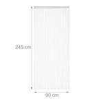 ШТОРЫ ИЗ НИТЕЙ Relaxdays, белый - фото 3