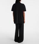 Полтавский топ-крэп Max Mara, черный - фото 3