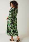 Повседневное платье PALM PRINT Evans, зеленый - фото 3