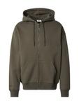 Толстовка с капюшоном на молнии NCO, темно-зеленый - фото