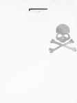 Футболка Philipp Plein Strass Skull&Bones, белый - фото 3