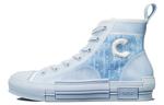 Кроссовки DIOR B23 High Top Daniel Arsham Light Blue - фото