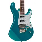 Yamaha, металлик teal green, электрогитара Pac612 - фото 5