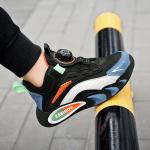 Детские кроссовки для бега TONYBEAR, черный/синий - фото 2