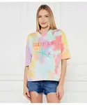 Футболка Oversize fit Guess, мультиколор - фото