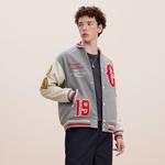 Champion Пуховик японской версии унисекс, Dark Gray Patchwork - фото 6