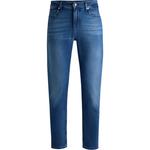 Прямые джинсы Regular Fit HUGO BOSS, синий - фото