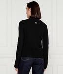 Лонгслив женский Hugo с вырезом на плече, черный - фото 3