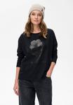 Топ blue shadow Long sleeved top, Black - фото