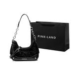 Pink·Land Женская сумка через плечо, Черный - фото