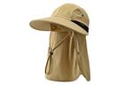 Free Rabbitⅱ Защитная шляпа унисекс от солнца, Хаки - фото 2