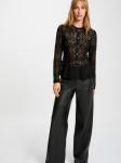 Morgan Блузка '261-TMARCUS' в черном цвете - фото 4