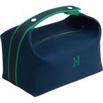 HERMES Хлопковая сумка для хранения, Marine - фото