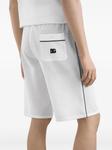Dolce & Gabbana спортивные шорты с контрастной отделкой, белый - фото 5