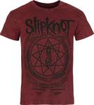 Футболка Slipknot Blurry, красный - фото