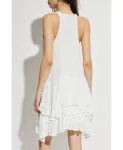 Платье Cavarly на тонких бретелях Allsaints, белый - фото 4