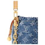 LOUIS VUITTON Тканевая сумка-ведро через плечо - фото 5