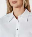 Рубашка Эцуки Cropped fit Hugo, белый - фото 4