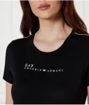 Футболка Slim fit Ea7, черный - фото 4