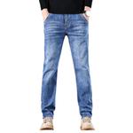 Джинсы мужские Jeep, сине-серые тонкие - фото 8