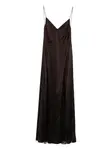 Платье макси Trinity с кружевом STAUD, коричневый - фото
