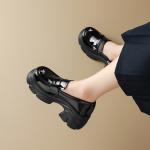 Женские лоферы ZHR черные [Dreamy Planet] - фото 5